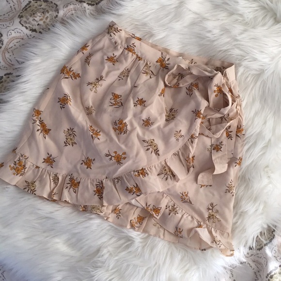 Madewell Silk Meadow Wrap Skirt 00 - Picture 4 of 4